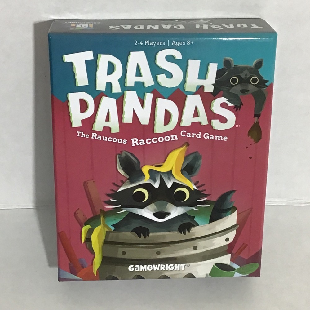 Gamewright Trash Pandas The Raucous Raccoon Card Game 2-4 Players Ages 8+ 2018
